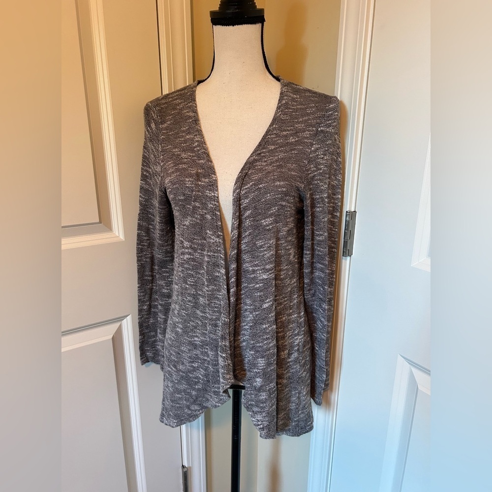Charlotte Russe gray Knit open cardigan